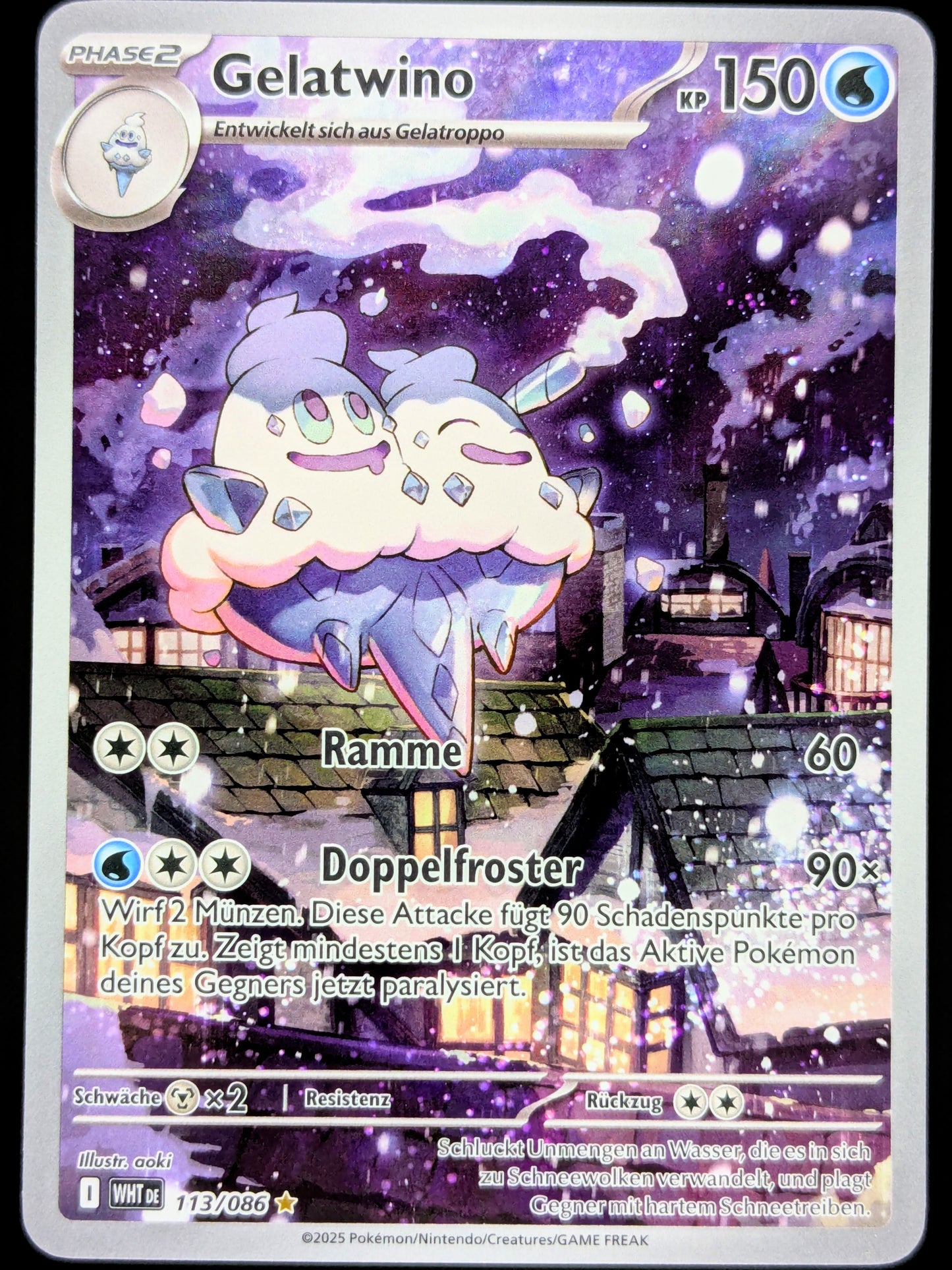 Gelatwino 113/086 Illustration Rare DE