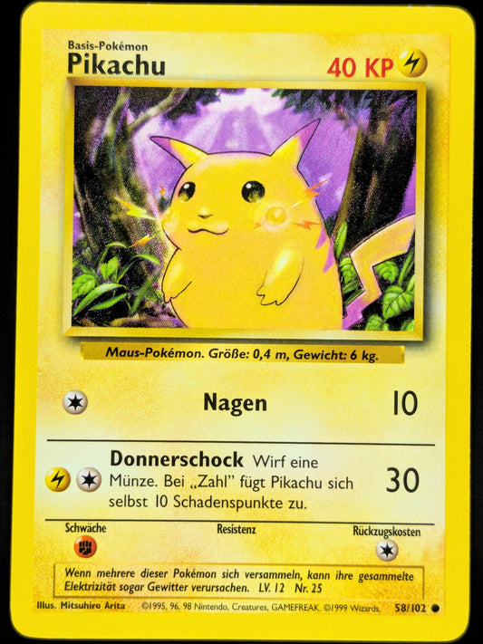 Pikachu 58/102 DE