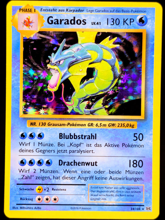 Garados Holo 34/108 DE