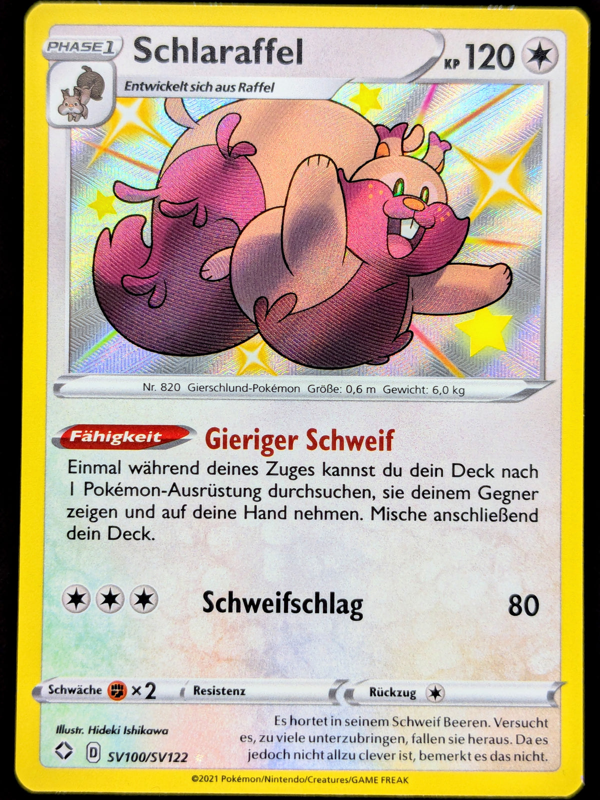 Schlaraffel Shiny SV100/SV122 DE