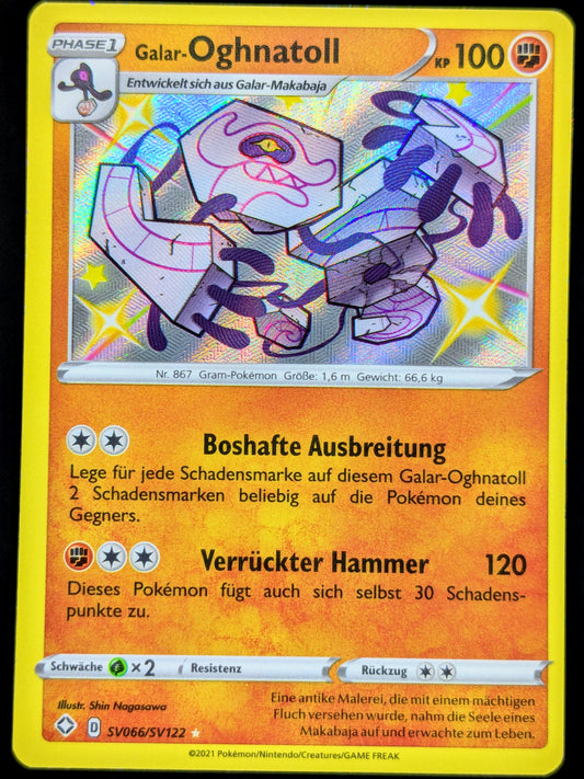 Galar-Oghnatoll Shiny SV066/SV122 DE