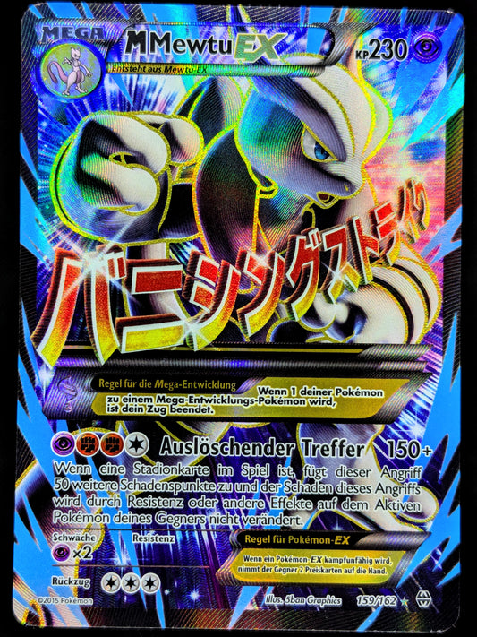 M Mewtu Ex Full Art 159/162 DE