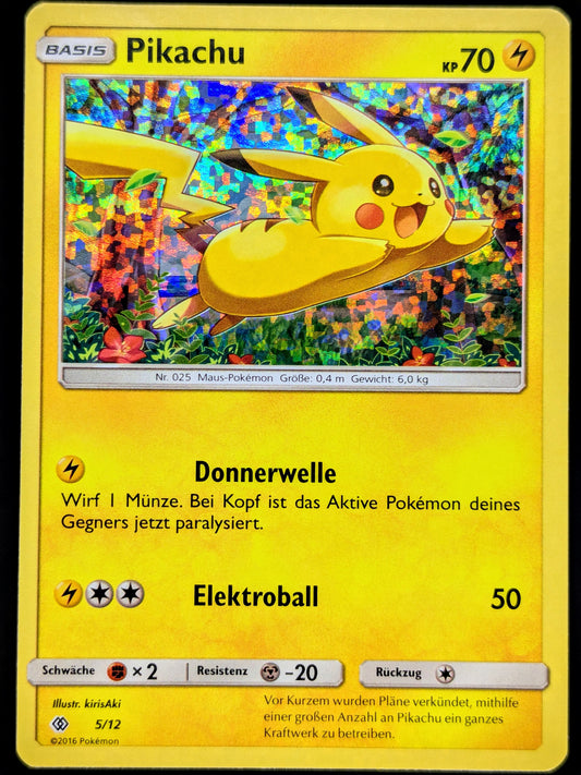 Pikachu Holo 5/12 DE