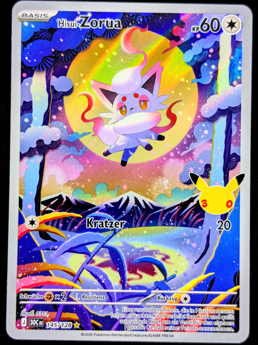 Hisui-Zorua 145/128 Illustration Rare DE