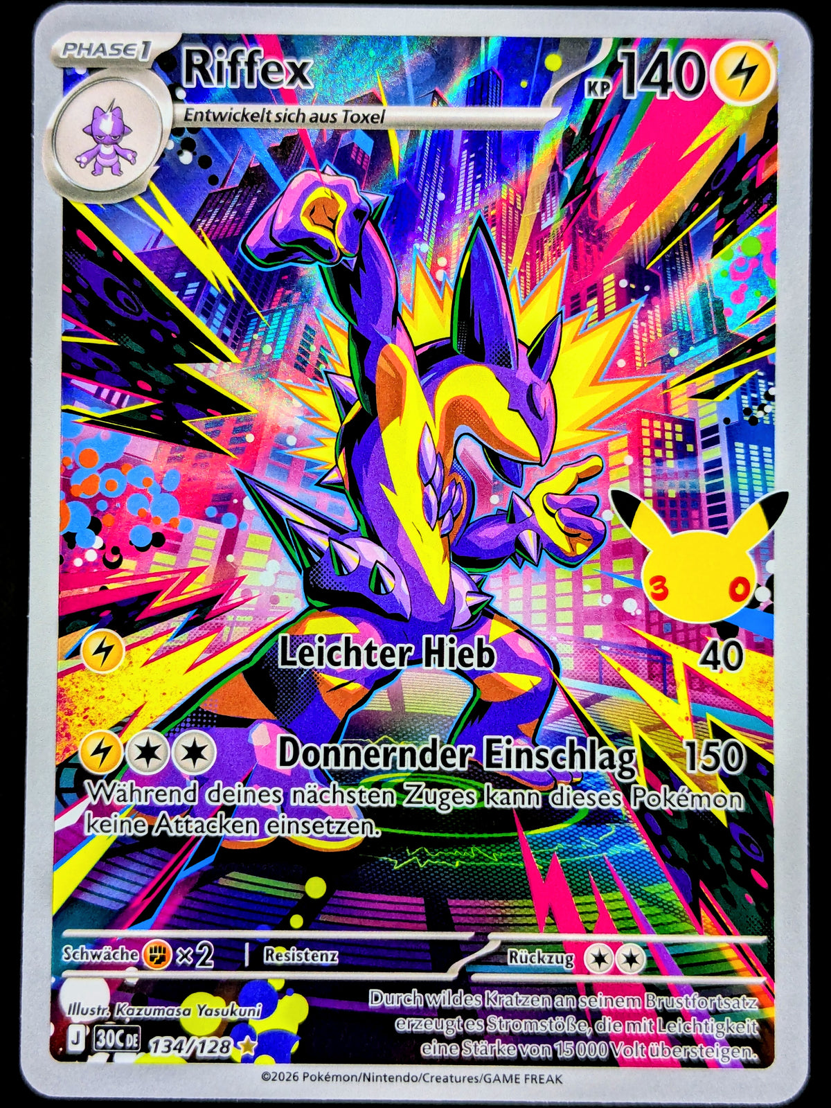 Riffex 134/128 Illustration Rare DE