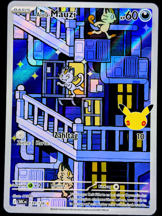 Alola-Mauzi 139/128 Illustration Rare DE