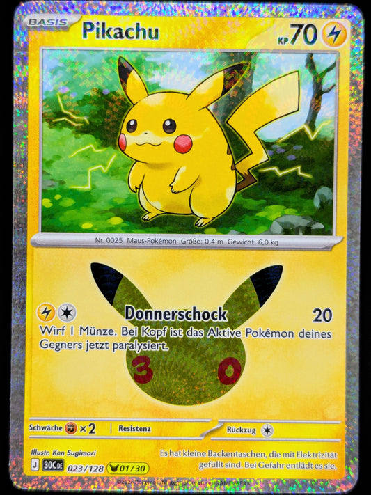 Pikachu 023/128 01/30 DE