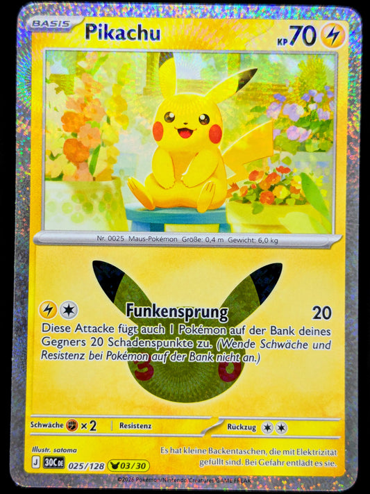 Pikachu 025/128 03/30 DE