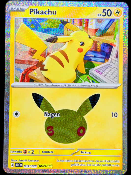Pikachu 031/128 09/30 DE