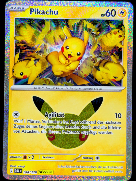 Pikachu 044/128 22/30 DE