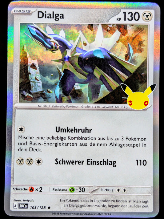 Dialga Holo 103/128 DE