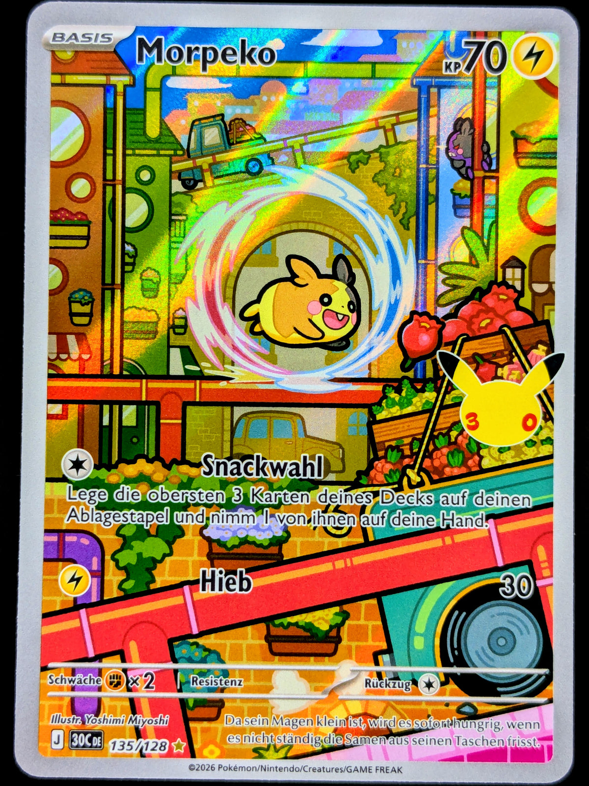 Morpeko 135/128 Illustration Rare DE