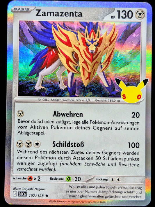 Zamazenta Holo 107/128 DE