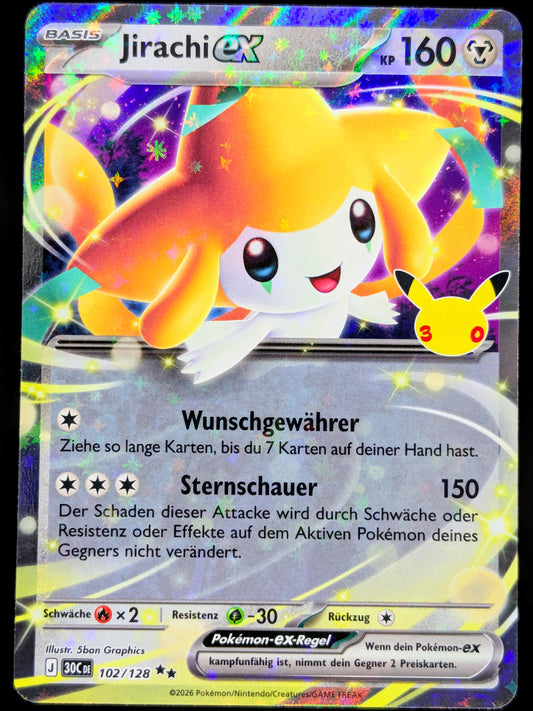 Jirachi Ex 102/128 DE
