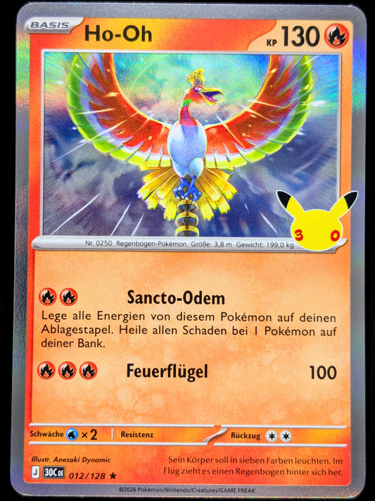 Ho-Oh Holo 012/128 DE