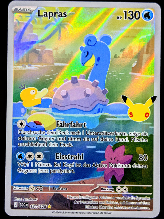 Lapras 131/128 Illustration Rare DE