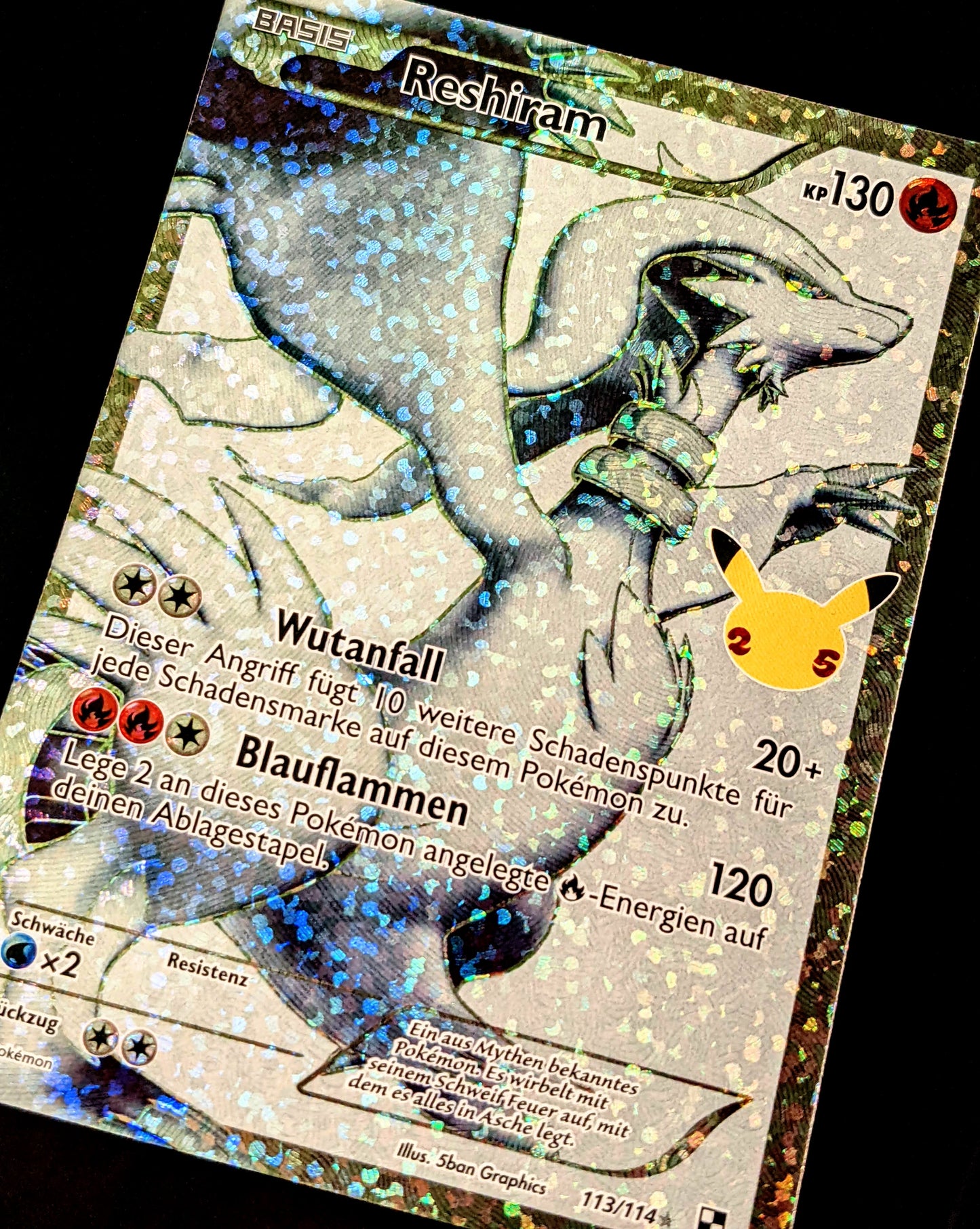 Reshiram 113/114 DE