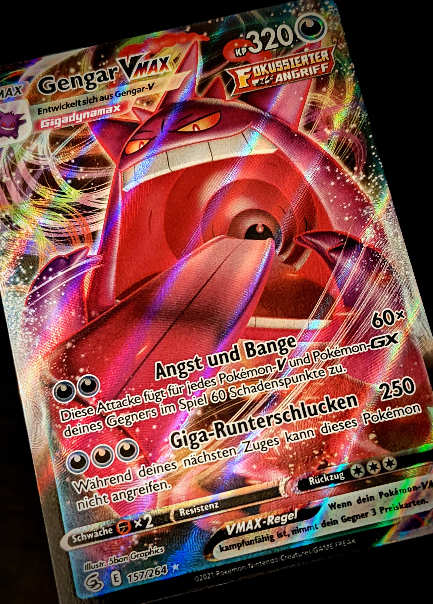 Gengar VMax 157/264 DE