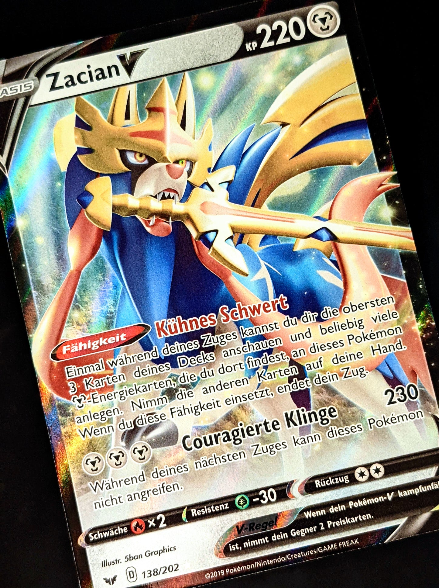 Zacian V 138/202 DE