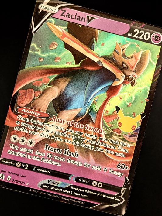 Zacian V 016/025 DE