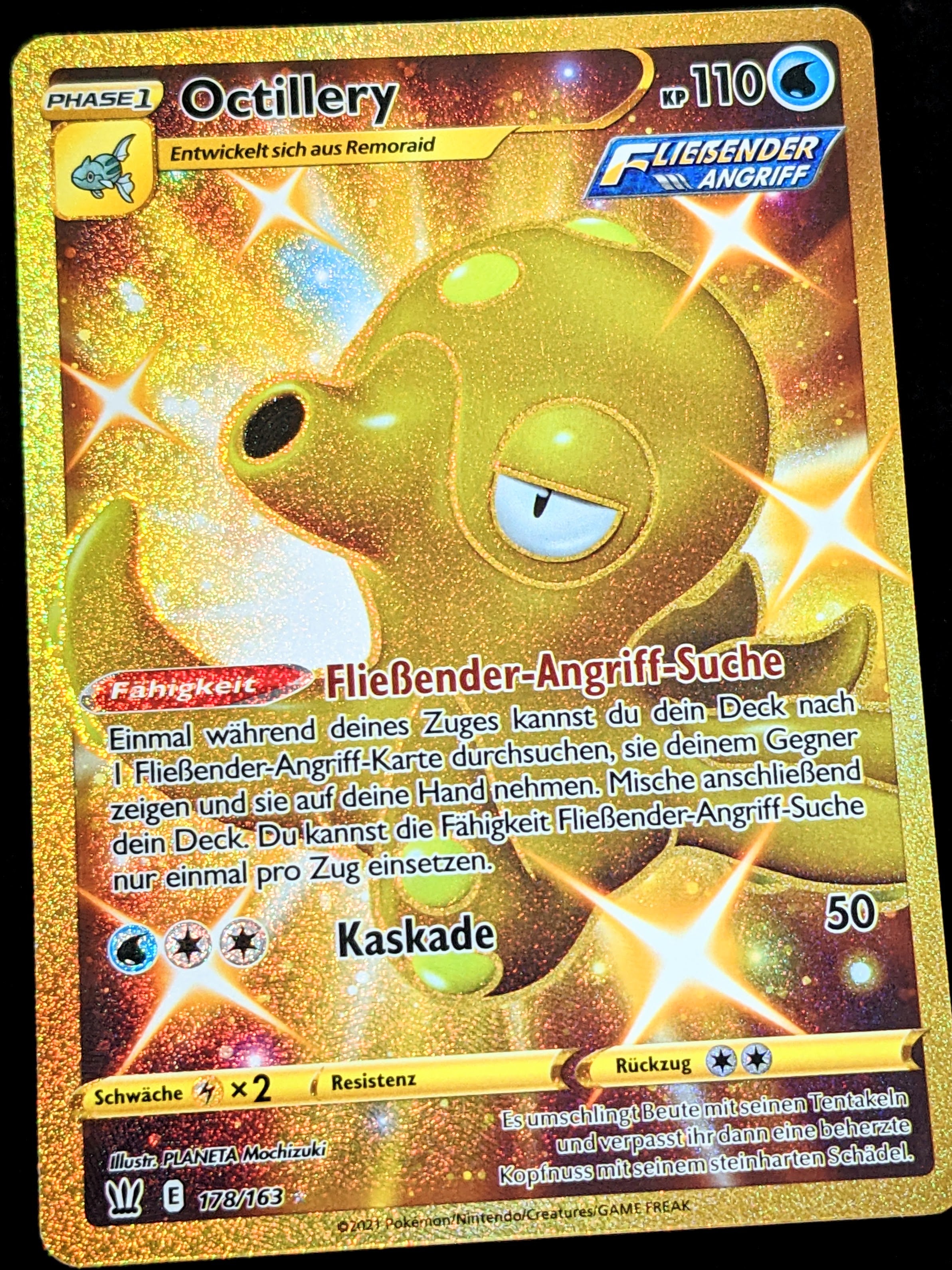 Octillery Shiny Gold 178 163 DE Deckshop de Octillery Shiny Gold 178 163 DE Deckshop de
