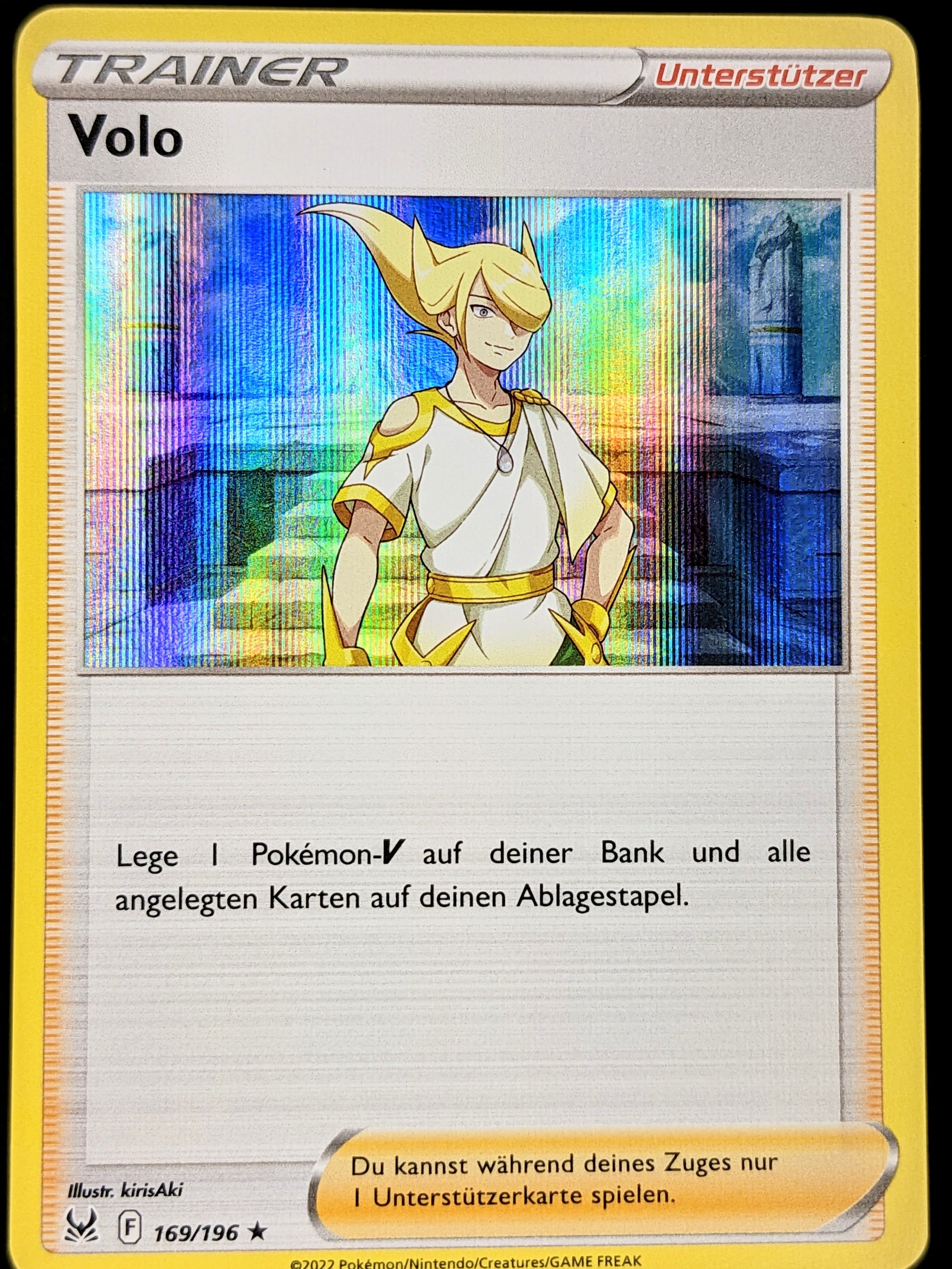 volo pokemon card price Volo Holo 169/196 DE – Deckshop.de