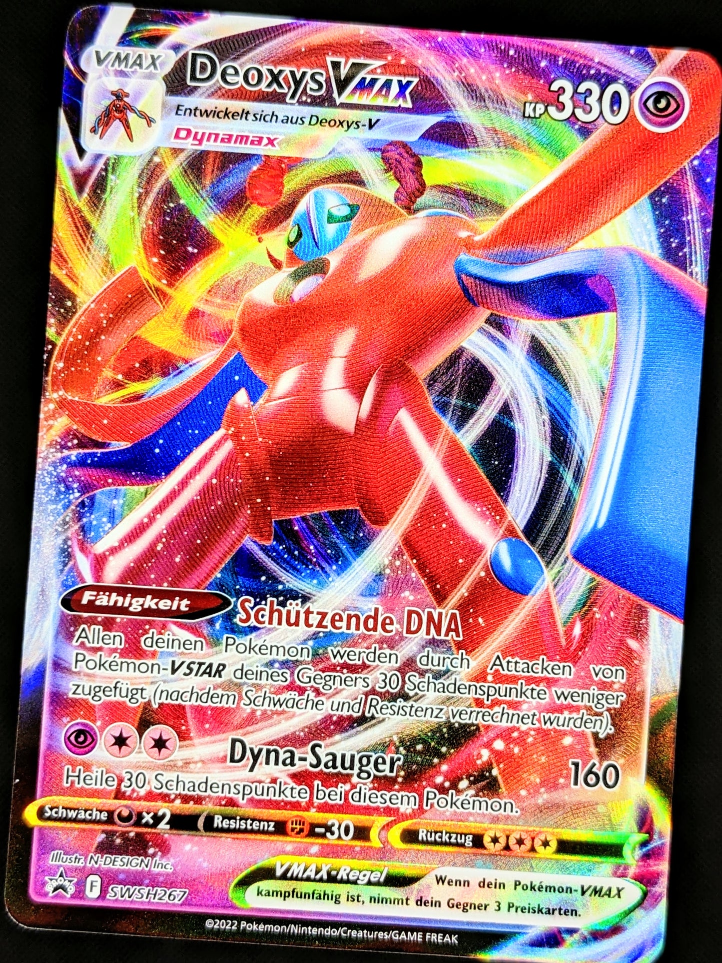 Deoxys VMax - SWSH267 Full Art Ultra Rare Promo