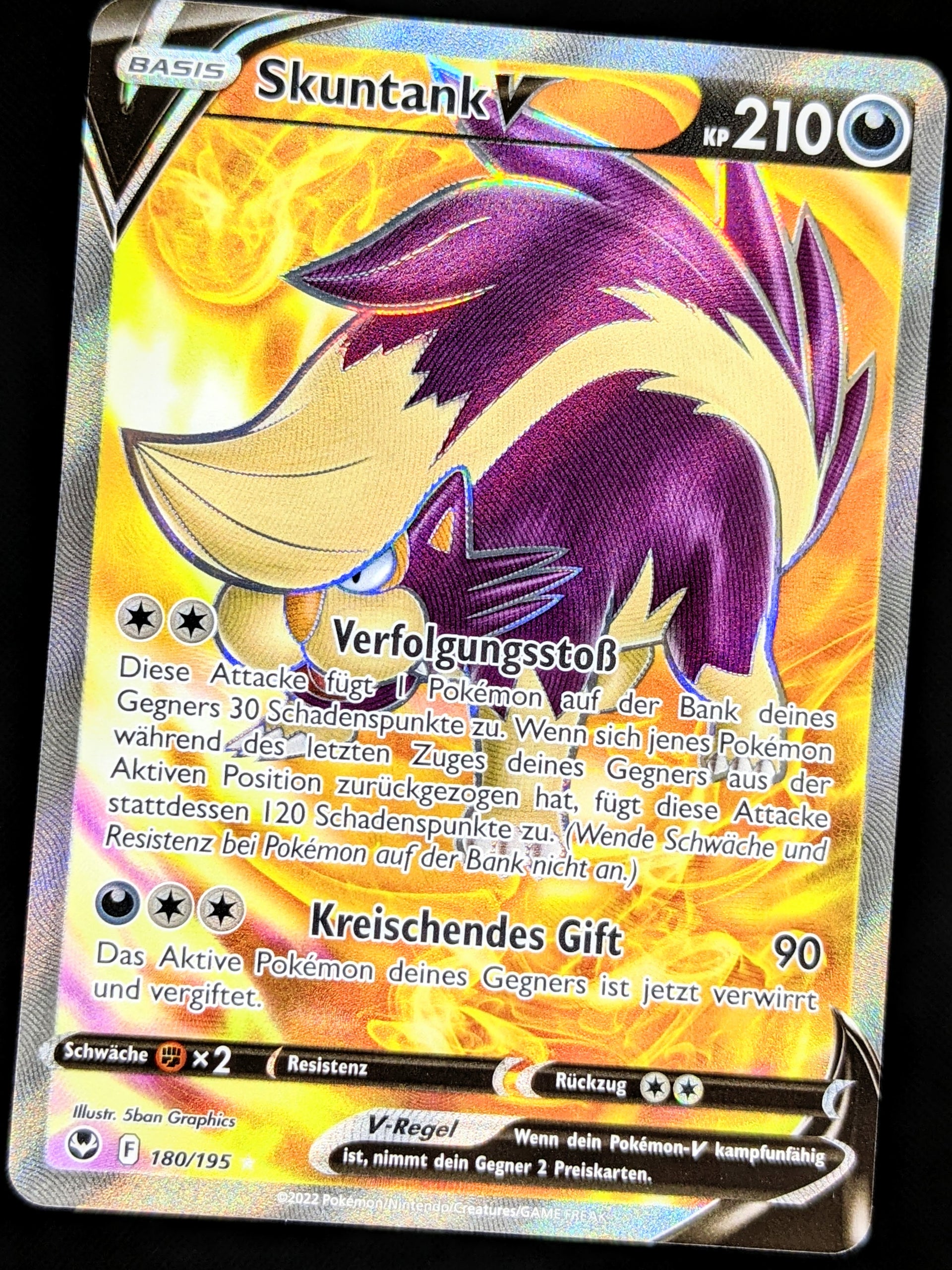 skuntank pokemon card value Skuntank V Full Art 180/195 DE – Deckshop.de