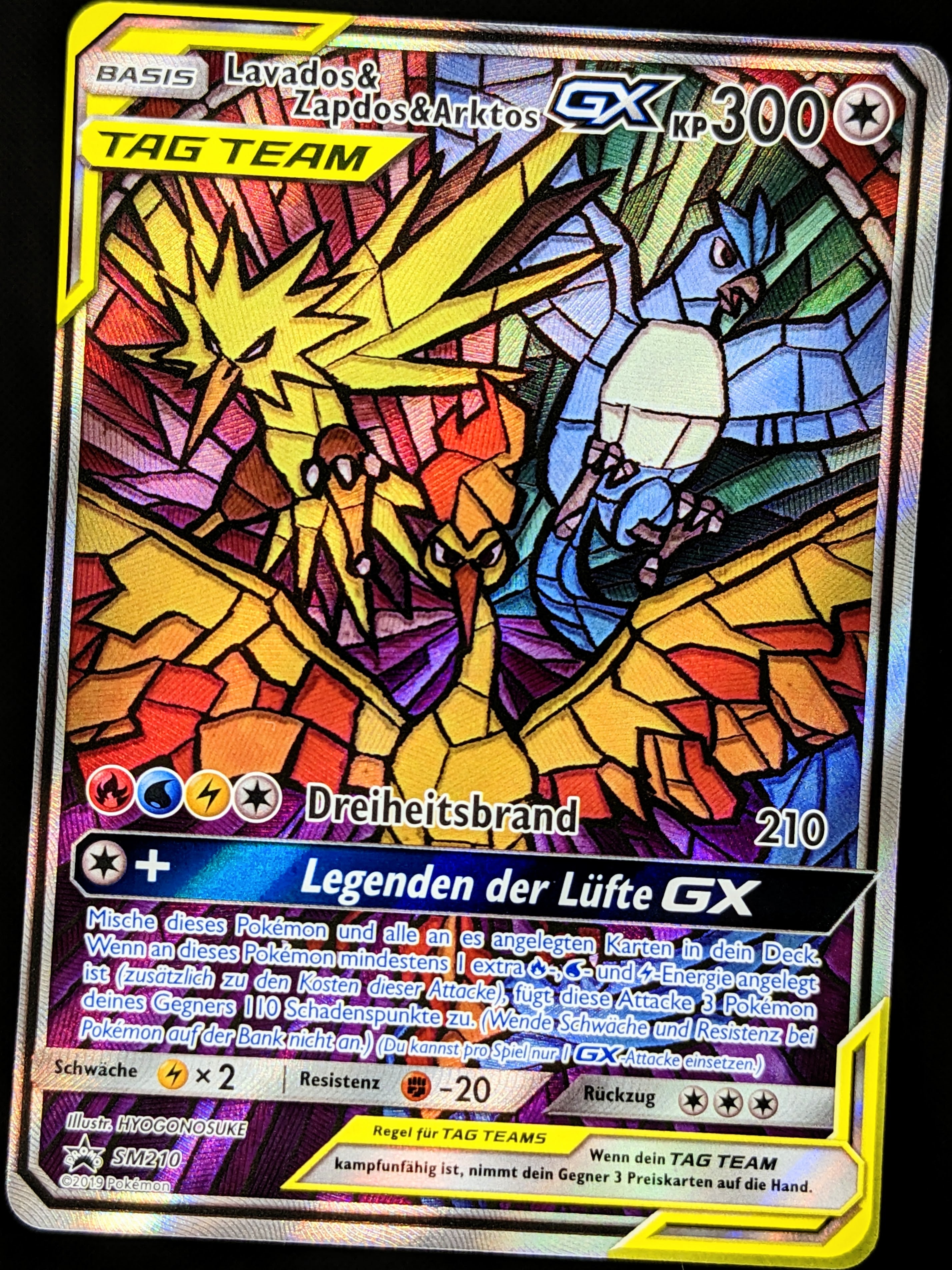 Lavados & Zapdos & Arktos GX Tag Team SM210 DE – Deckshop.de