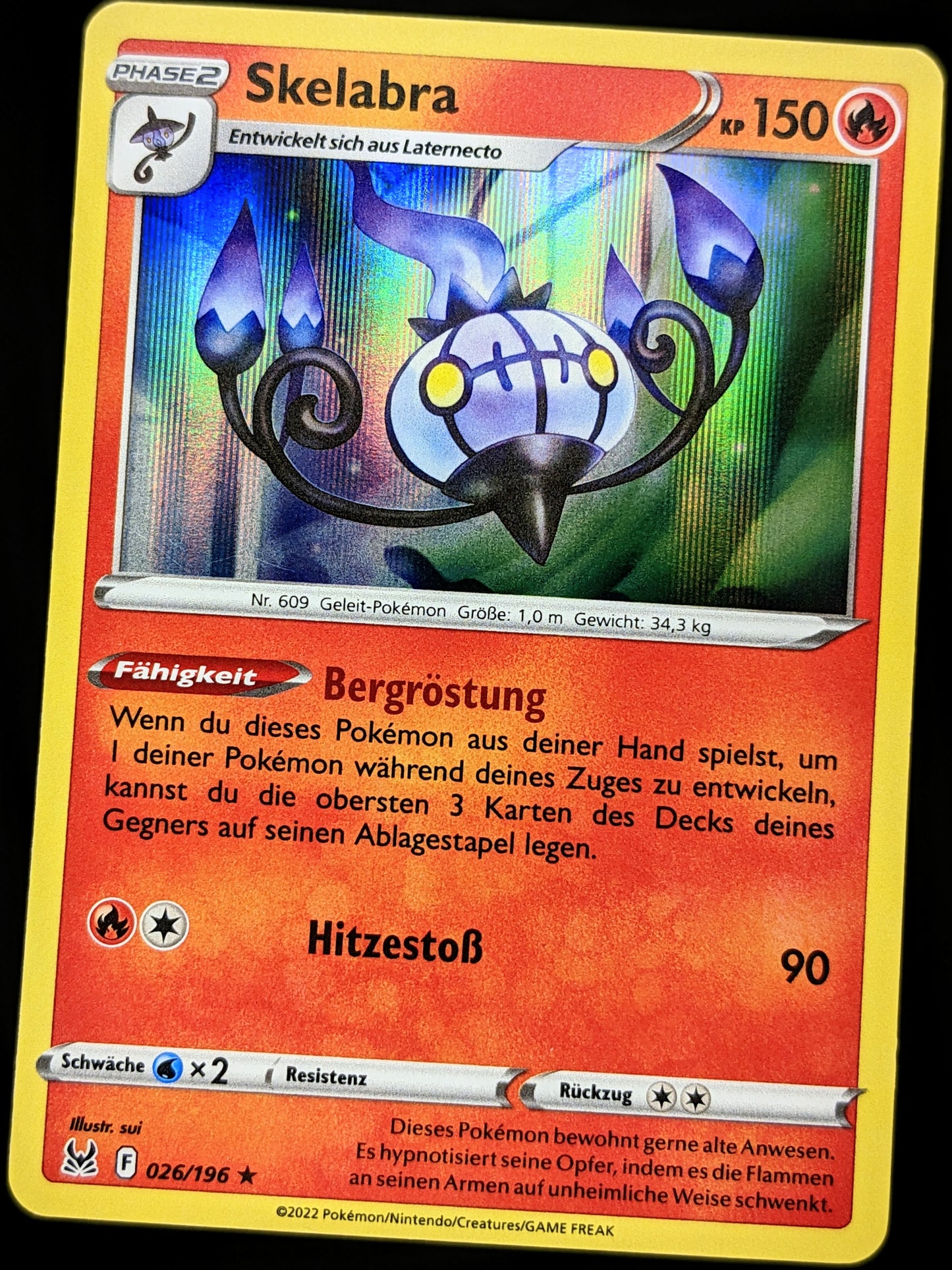Skelabra Holo 026/196 DE