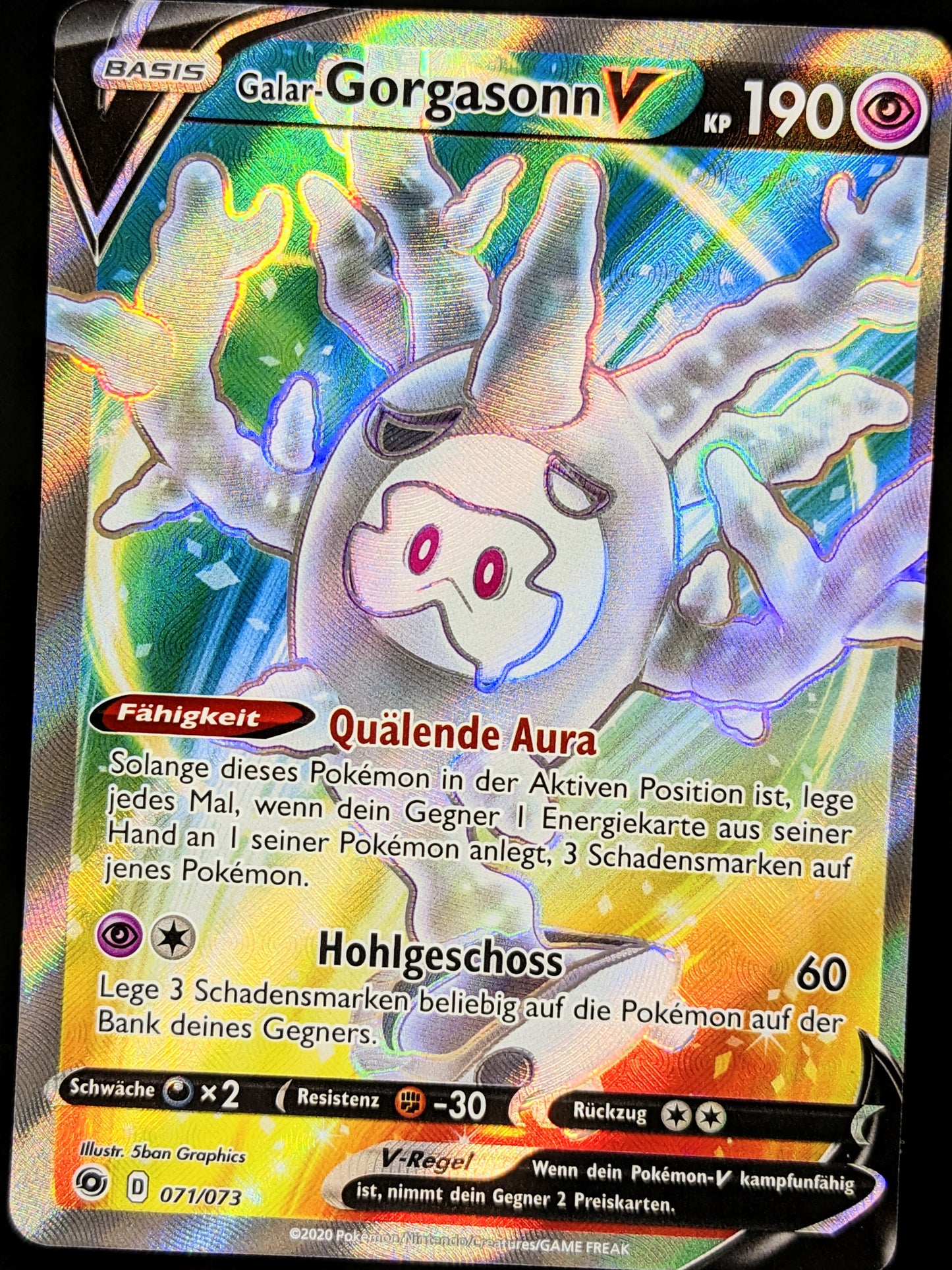 Galar-Gorgasonn V Full Art 071/073 DE