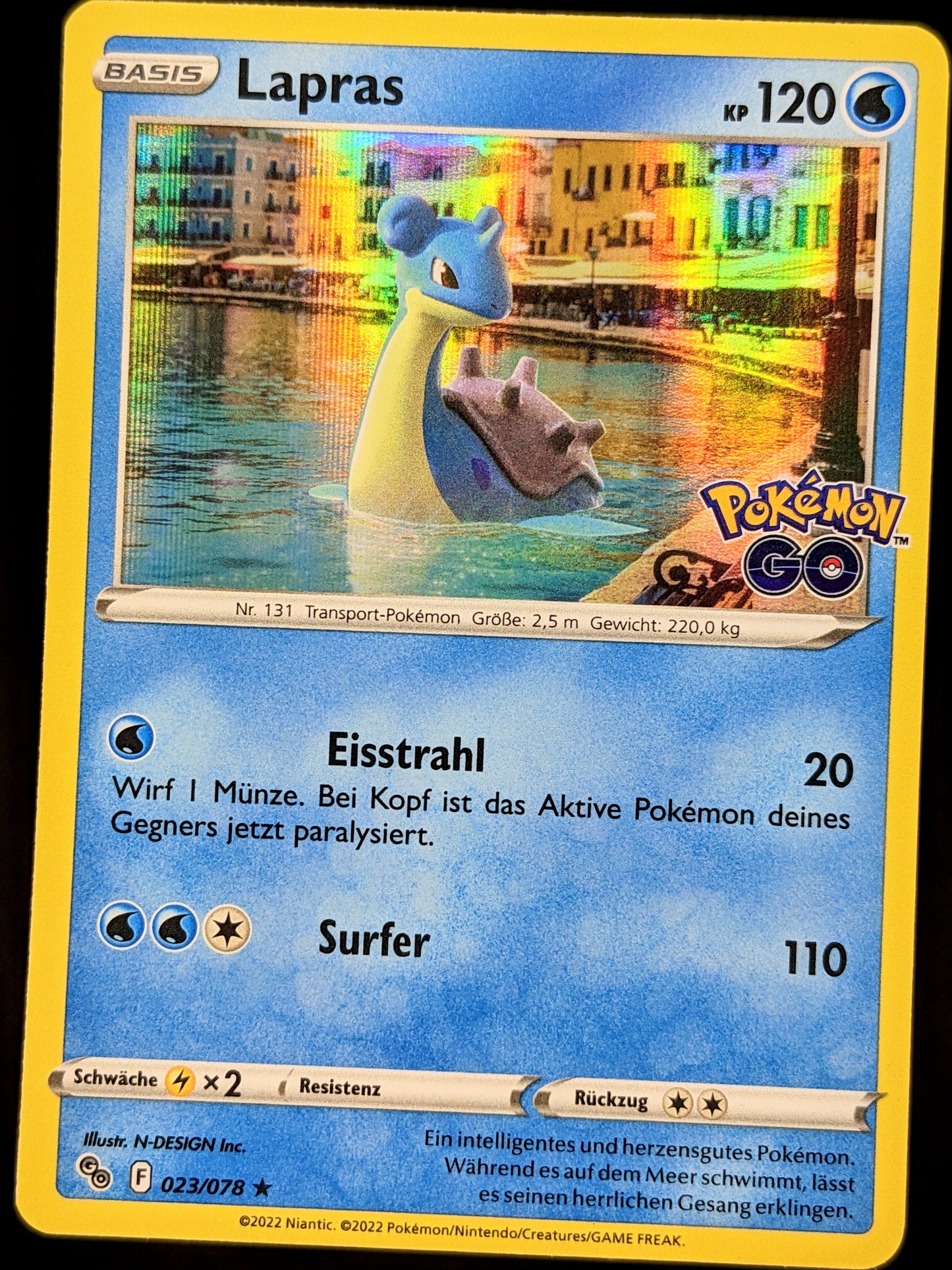 Lapras Holo 023/078 DE