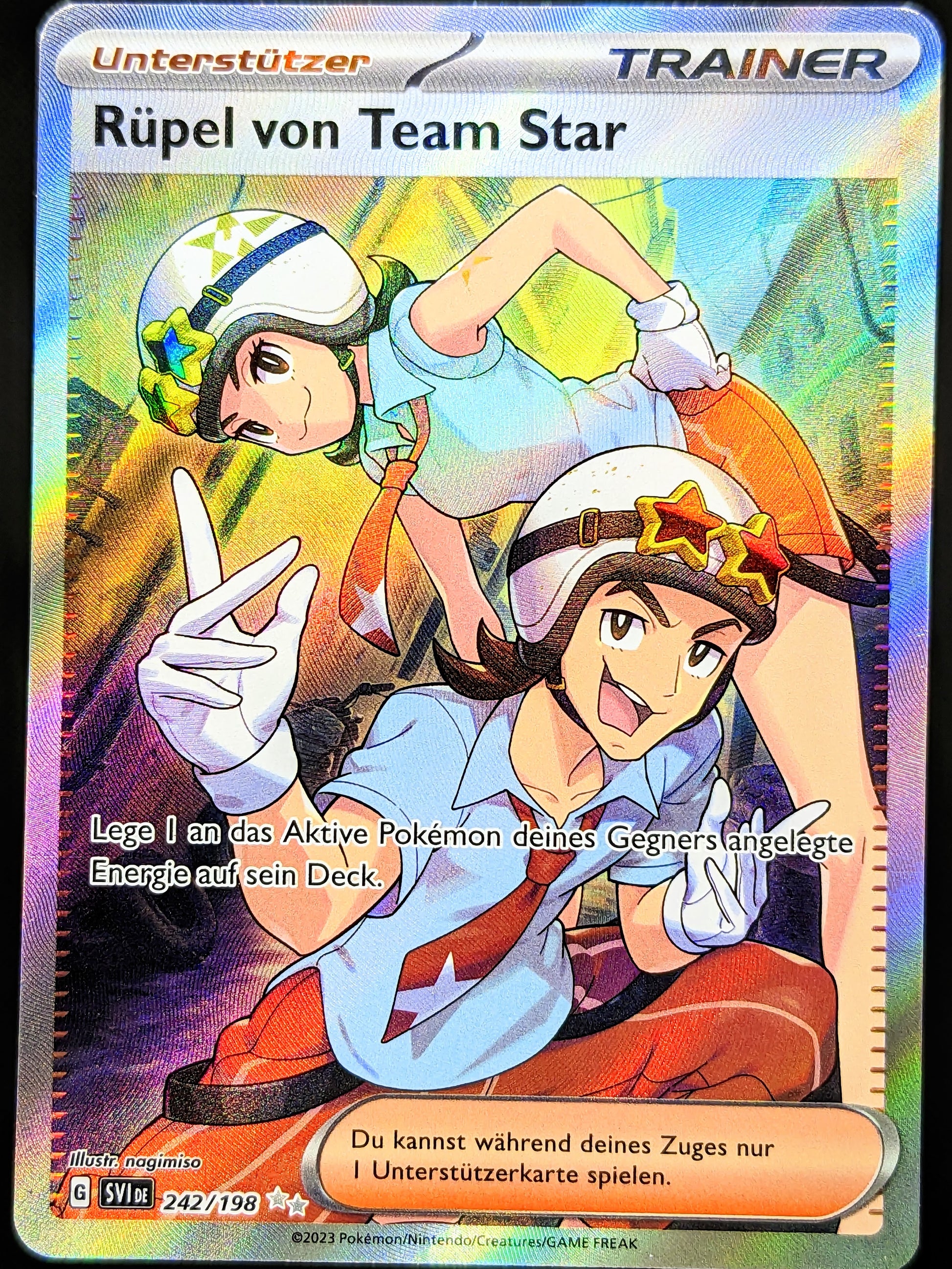 242 198 pokemon card Rüpel von Team Star 242/198 DE – Deckshop.de